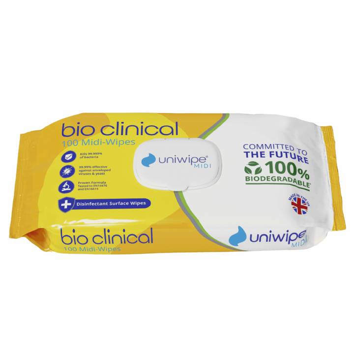 UNIWIPE BIO CLINICAL WIPES