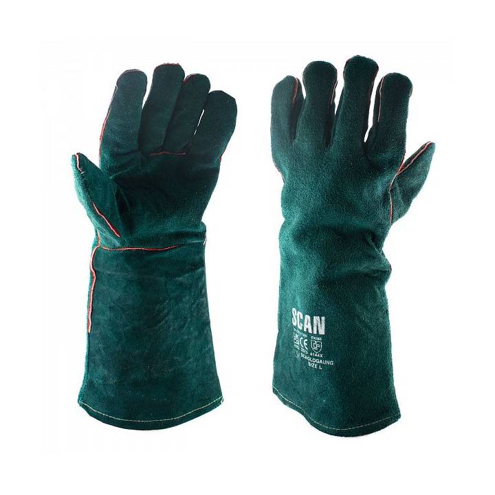 SCAN PAIR GARDENERS GAUNTLETS LARGE