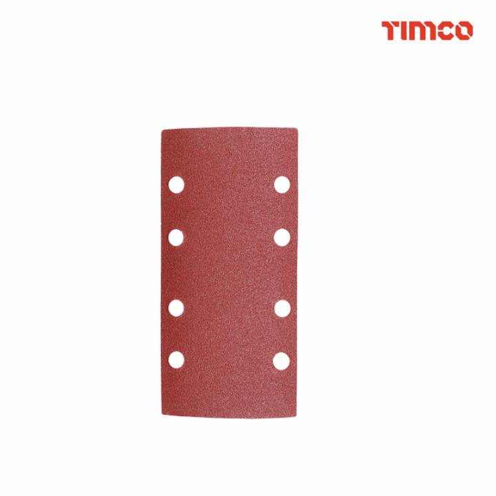 TIMCO 1/3 SANDING SHEET 93X185mm PK.5