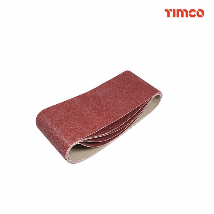 TIMCO SANDING BELTS 100 x 610 PK.5