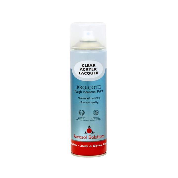 CLEAR LACQUER 500ML AEROSOL