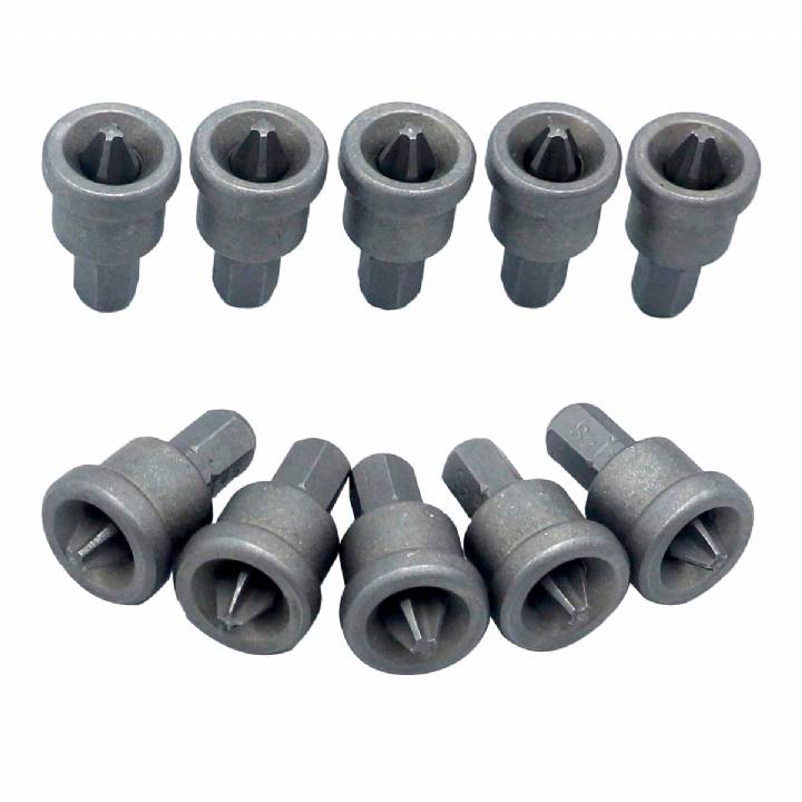 AMTECH 10 PCE DRYWALL SCREW ADAPTOR SET