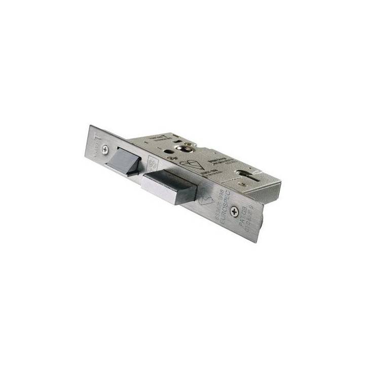 EUROSPEC 5-LEVER SASHLOCK STAINLESS 2.5 INCH