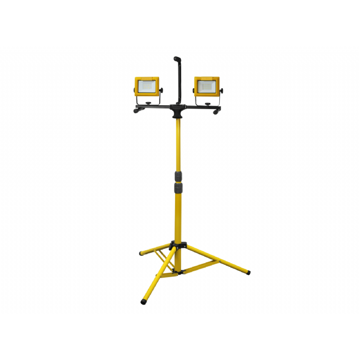 FAITHFULL LED TWIN TRIPOD SITE LIGHT 70W 240V