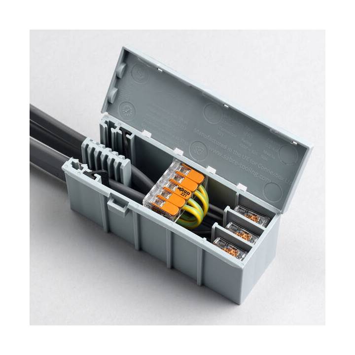 WAGO JUNCTION BOX FOR 221 SERIES LEVER CONNECTORS