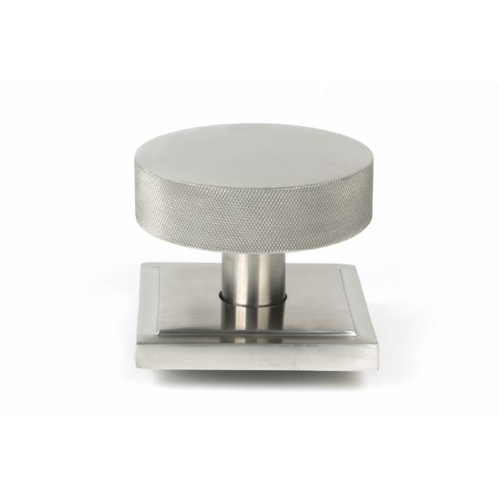 Satin Marine SS (316) Brompton Centre Door Knob (Square)