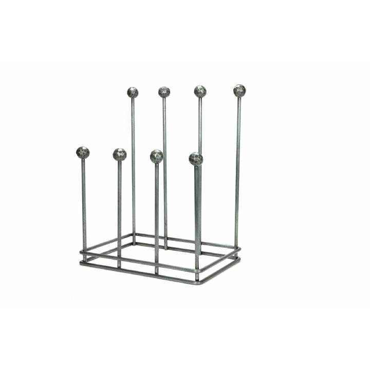 Pewter Four Pair Boot Rack