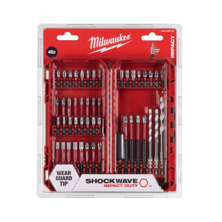 MILWAUKEE 48PC SHOCKWAVE IMPACT DUTY BIT SET