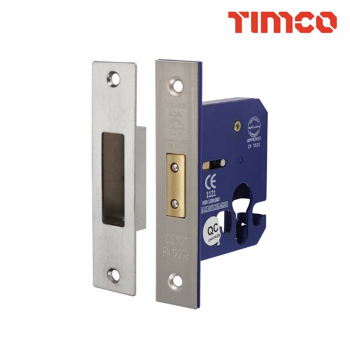 TIMCO Euro Deadlock - Satin Nickel