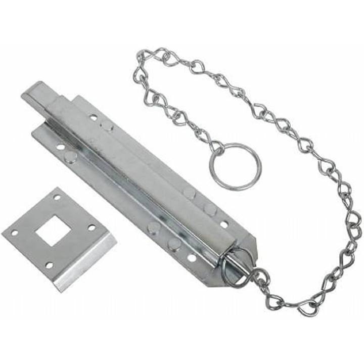 CHAIN BOLT BRIGHT ZINC PLATED