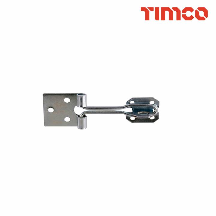 3 INCH WIRE HASP AND STAPLE BZP