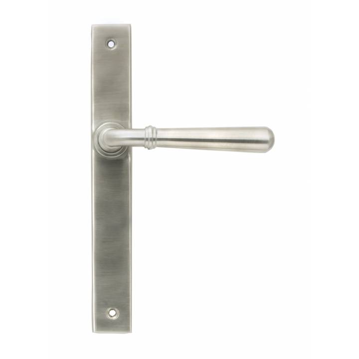 Satin Marine SS (316) Newbury Slimline Lever Espag. Latch Set