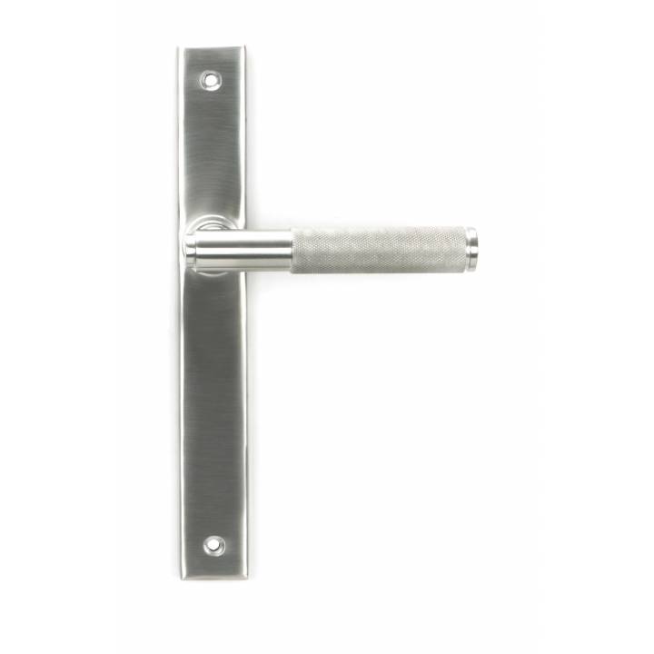 Satin Marine SS (316) Brompton Slimline Lever Espag. Latch Set