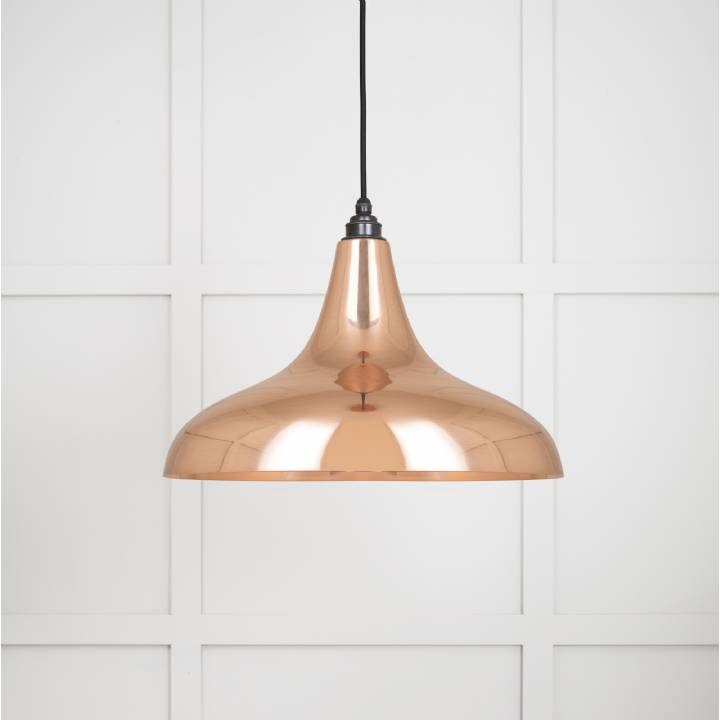 Smooth Copper Frankley Pendant
