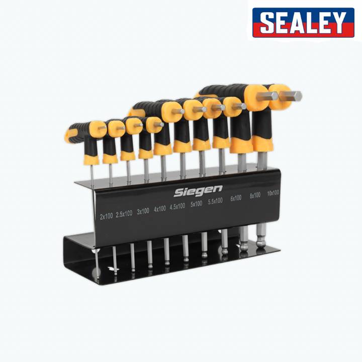 SEALEY T HANDLE KEY SET PK.10