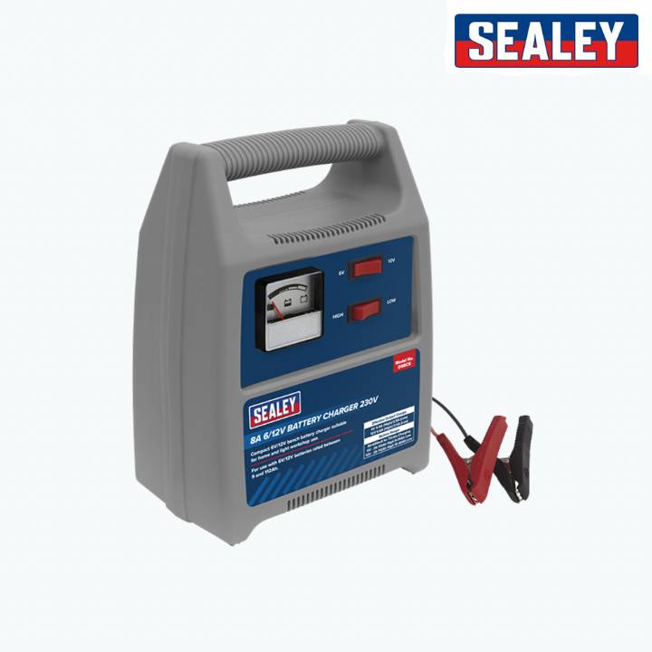 SEALEY CAR BATTERY CHARGER 8 AMP