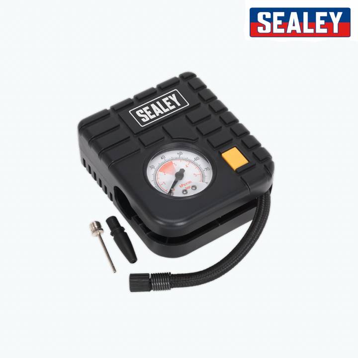 SEALEY 12V AIR COMPRESSOR WITH LIGHT