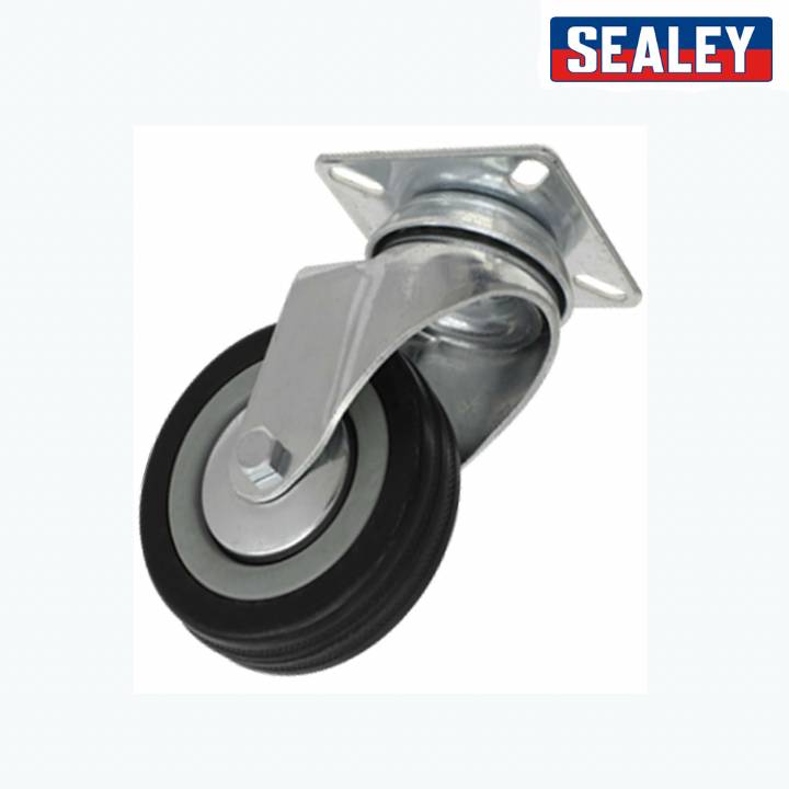 CASTOR WHEEL SWIVEL PLATE 75mm