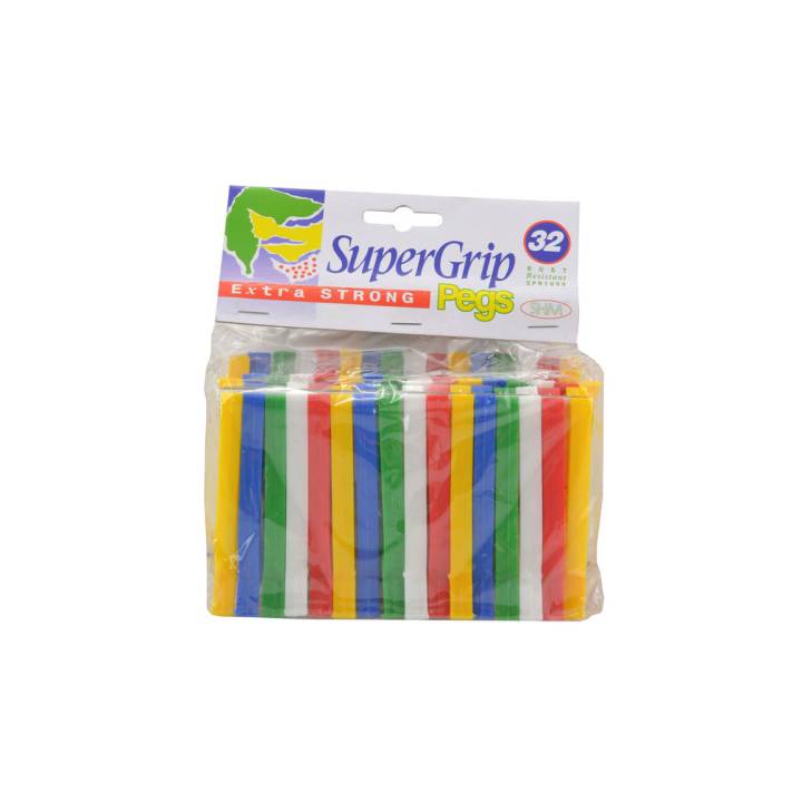 PLASTIC CLOTHES PEGS PK.32