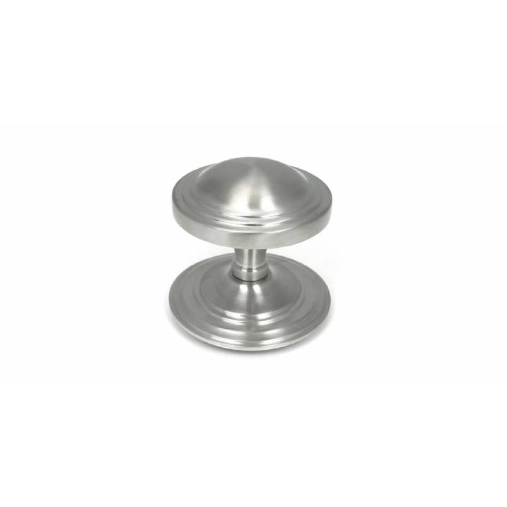 Satin Marine SS (316) Art Deco Centre Door Knob