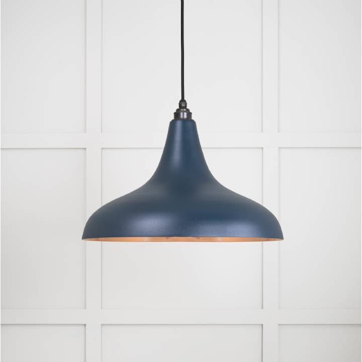 Smooth Copper Frankley Pendant in Dusk