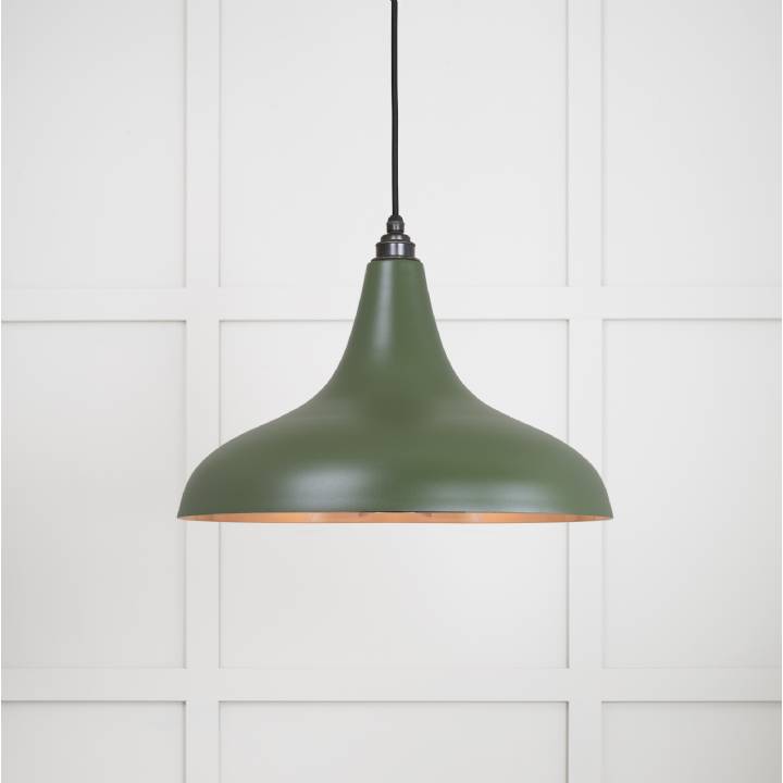 Smooth Copper Frankley Pendant in Heath