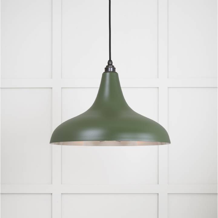 Smooth Nickel Frankley Pendant in Heath