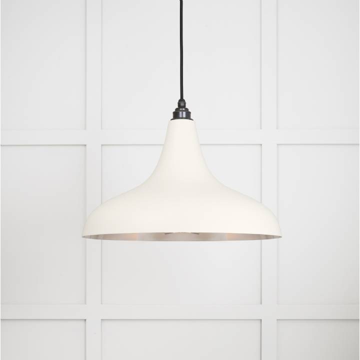 Smooth Nickel Frankley Pendant in Teasel