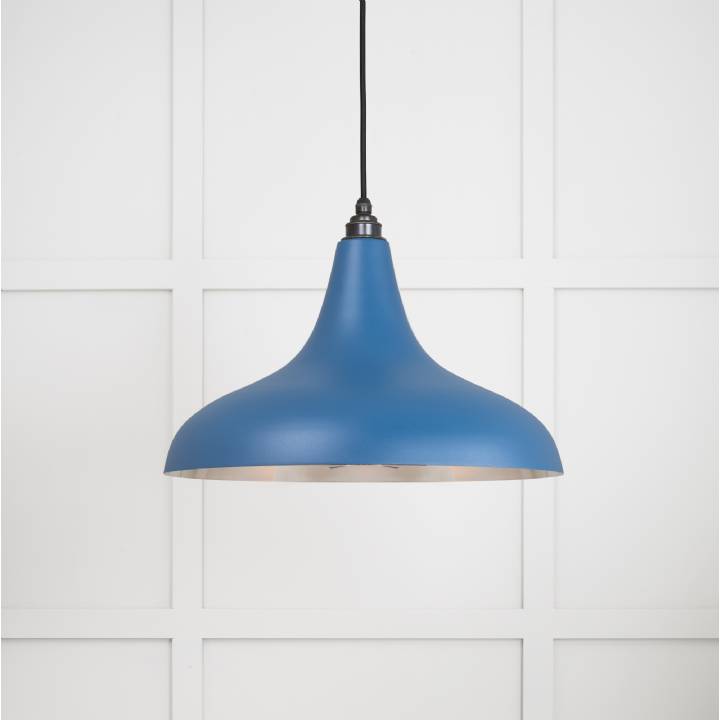 Smooth Nickel Frankley Pendant in Upstream