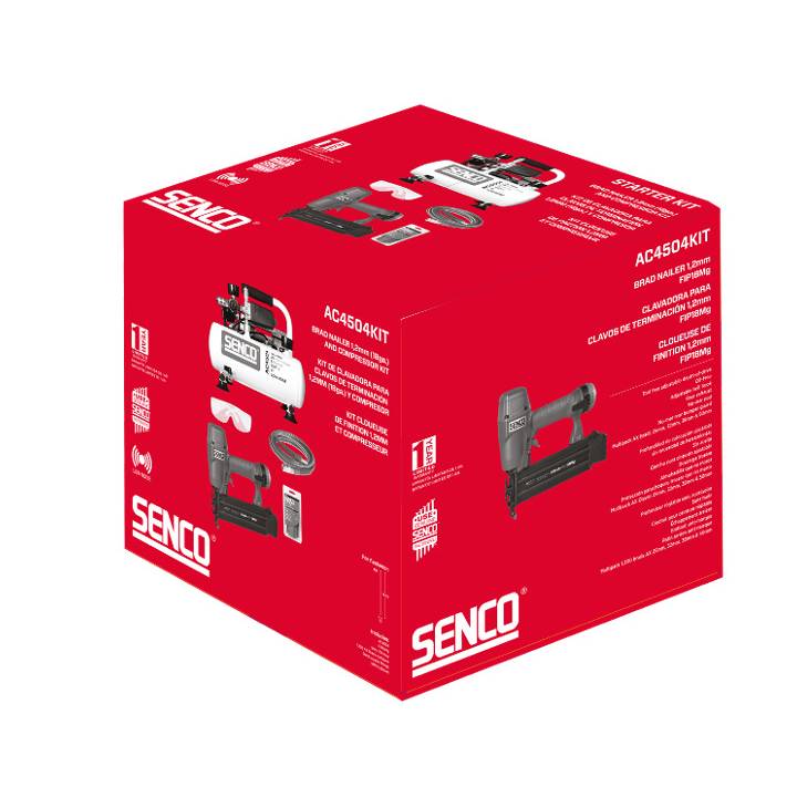 Senco 240V 18g Low Noise Compressor Nailing Kit