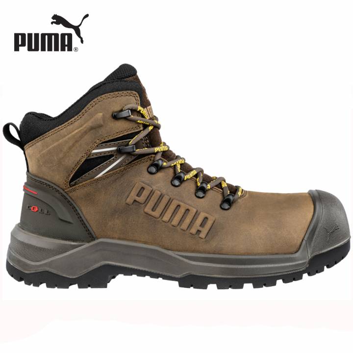 PUMA IRON BROWN MID SAFETY BOOT