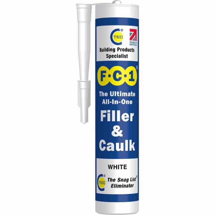 FC-1 FILLER & CAULK WHITE 310ml