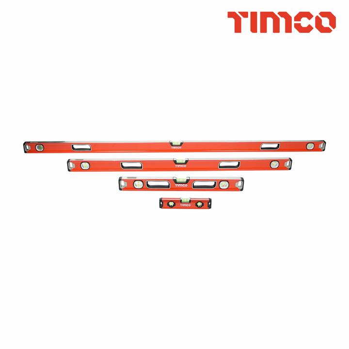 TIMCO PROFESSIONAL SPIRIT LEVEL SET OF 4