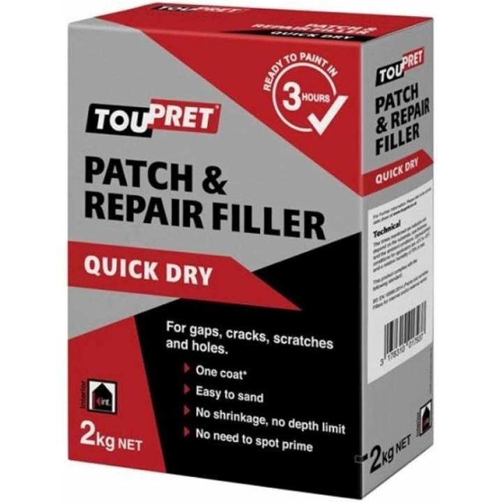 TOUPRET QUICK DRY PATCH & REPAIR 2KG