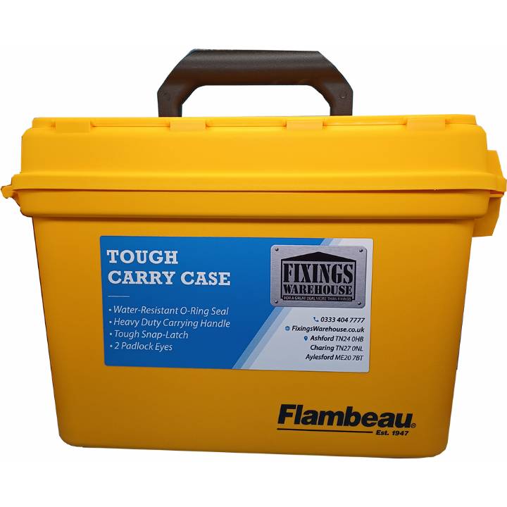 FLAMBEAU DRY BOX YELLOW 14