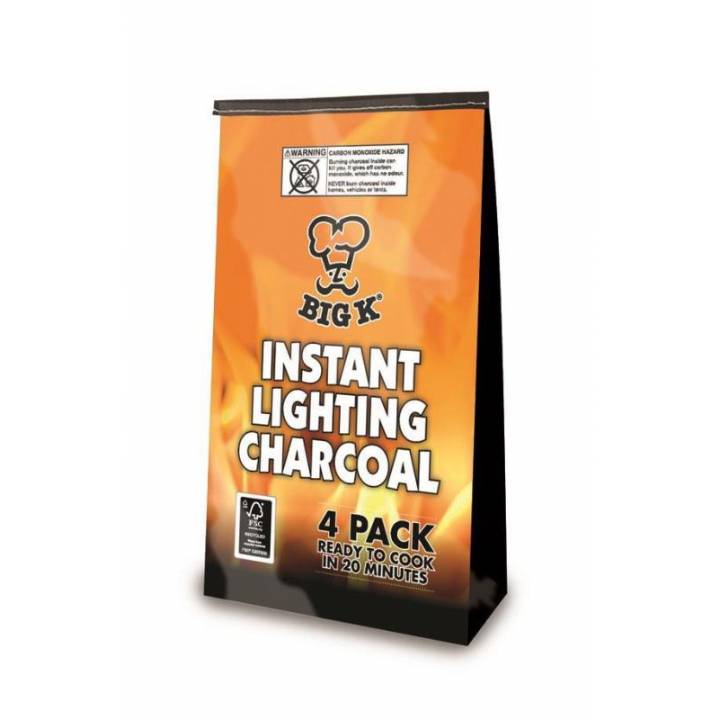 BIG K INSTANT LIGHTING CHARCOAL