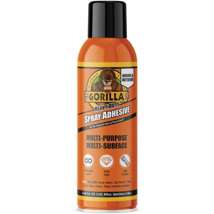 GORILLA HEAVY DUTY MULTI SPRAY ADHESIVE 400ML