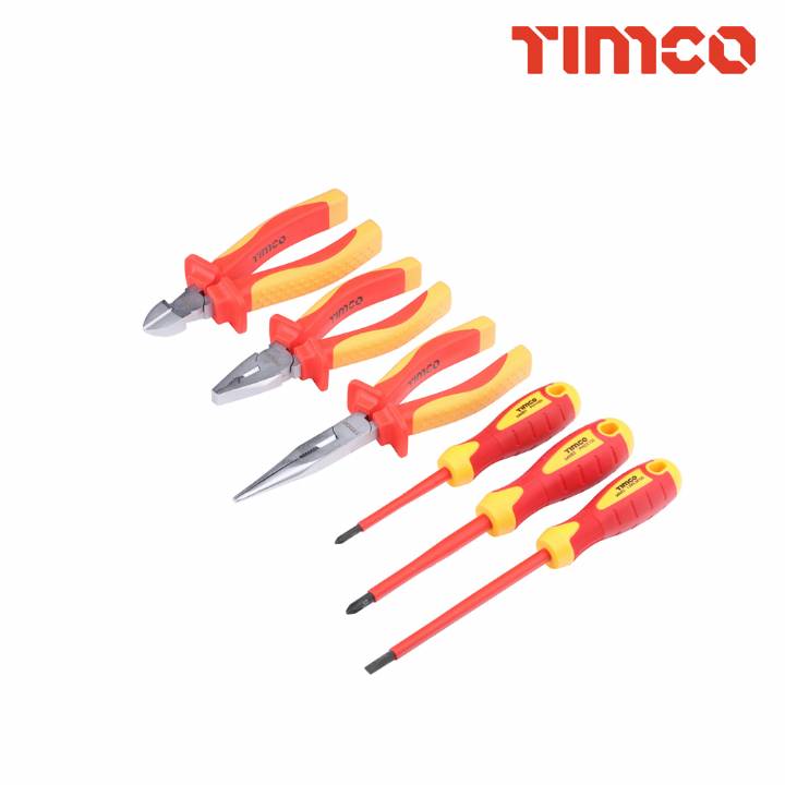 TIMCO VDE Pliers & Screwdriver Set