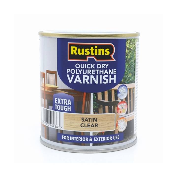 RUSTINS QUICK DRY POLYURETHANE VARNISH