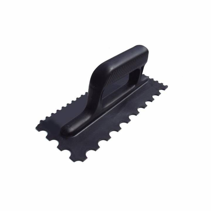 VITREX PLASTIC TILE TROWEL WITH U & V NOTCHES 6/20mm
