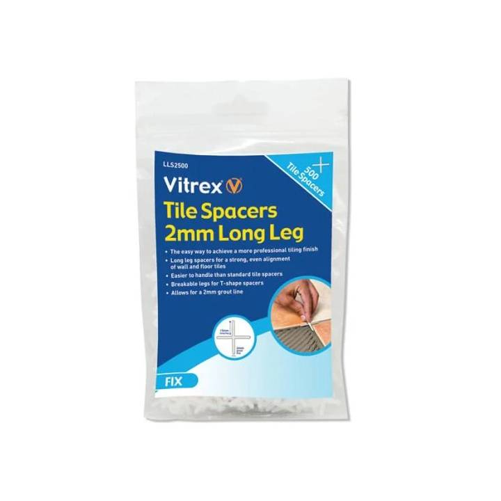 VITREX LONG LEG SPACER 2mm (Pack 500)