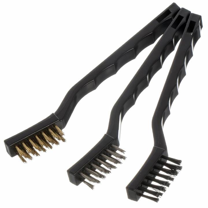 STANLEY MINI WIRE BRUSH SET PK.3