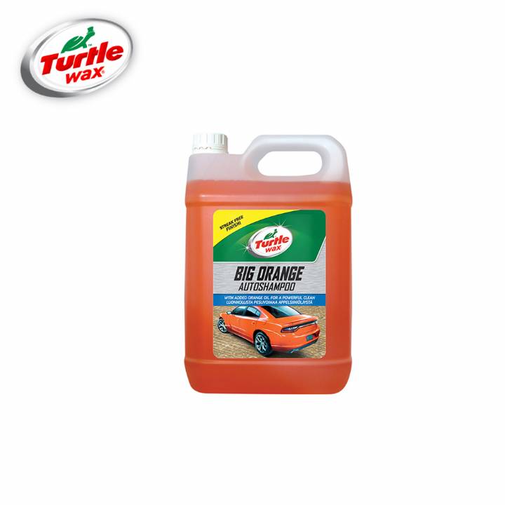 TURTLE WAX BIG ORANGE AUTOSHAMPOO 5LT