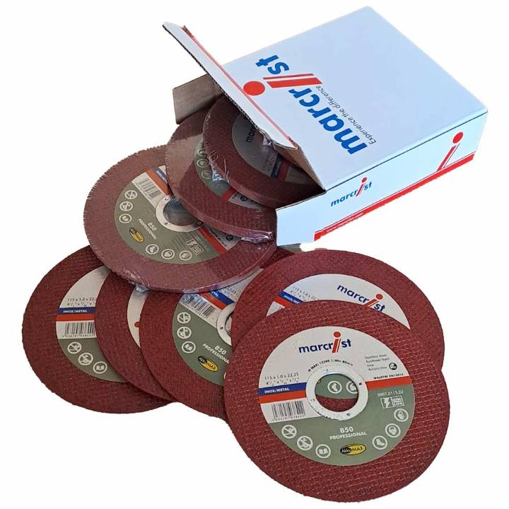 MARCRIST ZIRCONIUM 115MM X 1MM METAL CUTTING-DISCS PK25