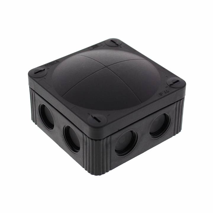 WISKA BLACK JUNCTION BOX 308/5