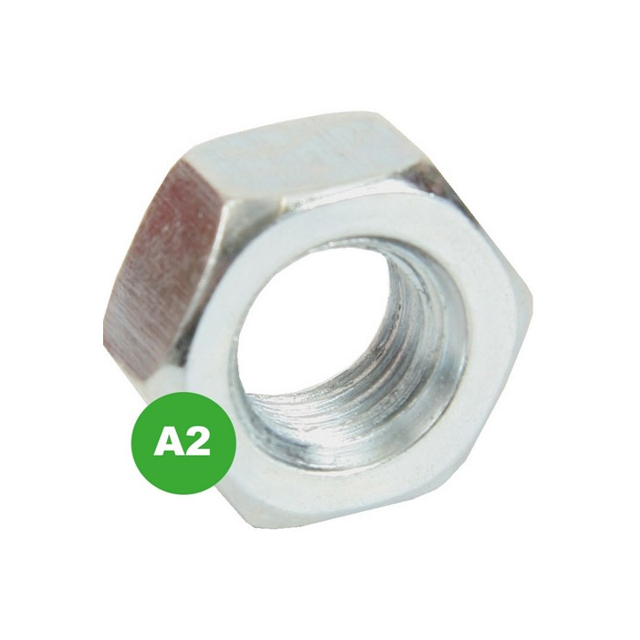 JG BXNST20 30MM STAINLESS STEEL M20 HEX NUTS 50 PACK