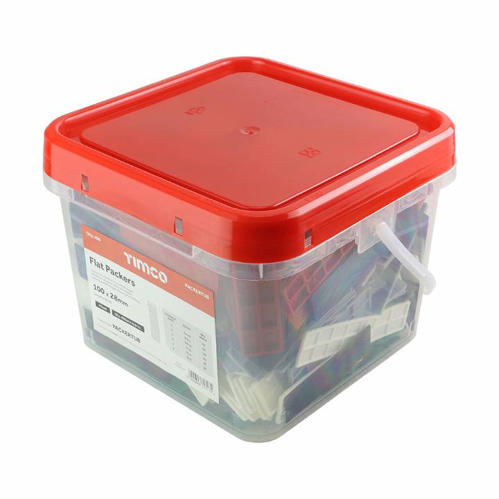 TIMCO ASSORTED PLASTIC PACKERS TUB 400