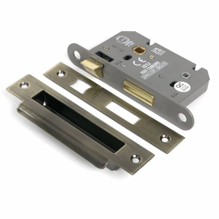 FROM THE ANVIL 2.5IN HEAVY DUTY BATHROOM MORTICE LOCK