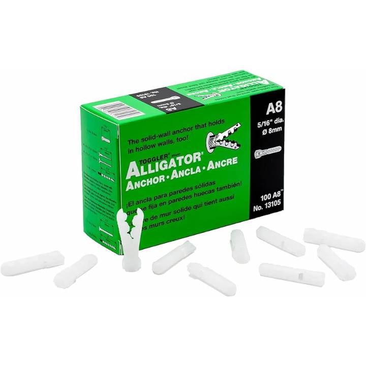 TOGGLER ALLIGATOR UNIVERSAL PLUGS A8