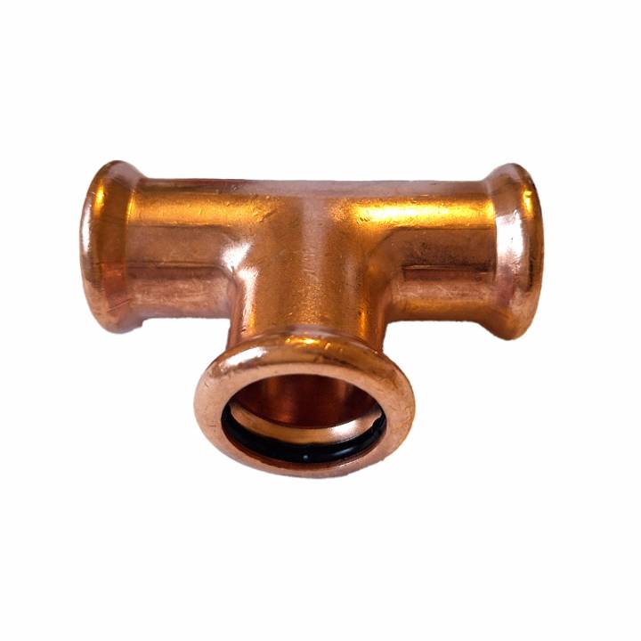 PRIMAPRESS 15MM COPPER PRESSFIT EQUAL TEE 10PK